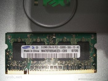 Меняю - DDR 512 Samsung для НОУТБУКА