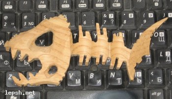 Меняю - Рыба из дерева