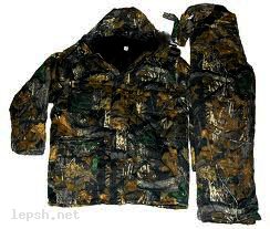 Меняю - костюм охотника камуфляжный утепленный