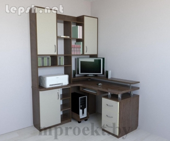 Продаю - Стол компьютерный (рабочее место) РМ-03.13 (1300х1400х2100)