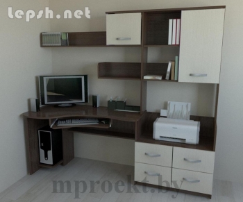 Продаю - Стол компьютерный + книжный стеллаж и полочки Рм-03.2 (1880х700х1904)