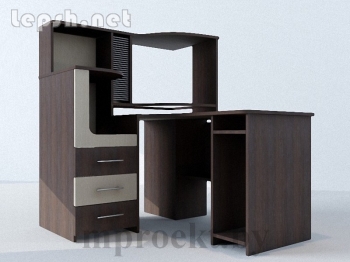 Продаю - Стол компьютерный СК-01.2 (1400х1112х1356)