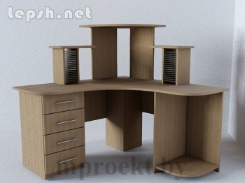 Продаю - Стол компьютерный СК-01.11 (1300х1260х1270)