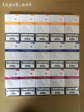 Продаю - Продам оптом сигареты Compliment slims 1, 3, 4.