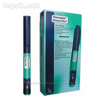 Продаю - Левемир флекстач шприц ручка инсулин Срок годности 10.2021 г. Постоянно в наличи