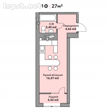 Продаю - Ірпінь, продам 1-о кімнатну квартиру в ЖК GL Club